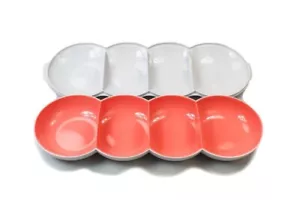 Cuenco de servir Allegra perla blanco salmón cuenco de servir - Imagen 1 de 1