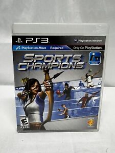 Sports Champions Archery Volleyball Bocce PS3 Playstation 3 MOVE Jeu Vidéo