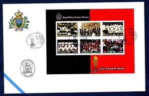 SAN MARINO 1999 Centenary of Milan IN ENVELOPE FIRST DAY - Picture 1 of 1