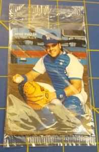 In original Plastic 1994 Mothers Cookies #4 Mike Piazza 1993 Rookie of The Year - Bild 1 von 12