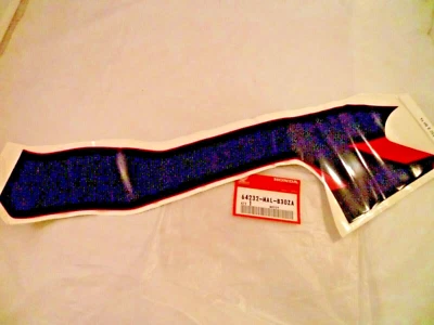 NUEVO DE LOTE HONDA CAPUCHA SUPERIOR DERECHA RAYA TIPO 4 CALCOMANÍA CBR600F3 1996 64232-MAL-B30ZA  Foto 1 de 3
