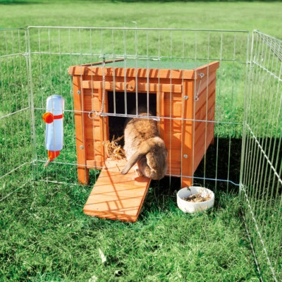 Small Animal House Rabbit Hutch Rabbit House Enclosure - Image 1 of 4