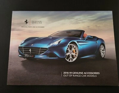 Ferrari Genuine 2018-19 Accessories Out of Range Cars Brochure - Image 1 of 4