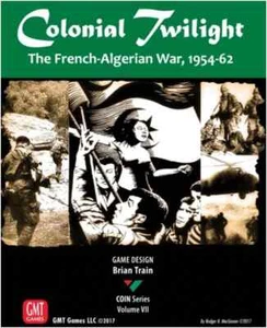 GMT GAMES Colonial Twilight:The French-Alegerian War SEALED NEW - Picture 1 of 2