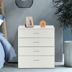 Hot Sale High Quality Mdf Wood Simple 4-Drawer Dresser White