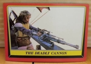 1983 Topps Star Wars Return of the Jedi Series 1 #50 Deadly Cannon - Picture 1 of 1