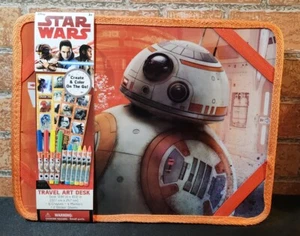 Disney Star Wars The Force Awakens Travel Art Desk Create & Color On The Go - Picture 1 of 3