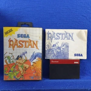 Master System RASTAN en caja y versión completa Sega PAL - Imagen 1 de 8