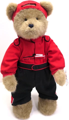 RARE Large Boyd's Nascar Racing Family #8 Dale Earnhardt Jr. 18" Plush Bear Cover