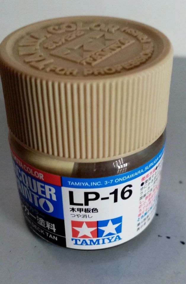 TAMIYA COLORE LACQUER PAINT WOODEN DECK TAN     LP16 - Immagine 1 di 1