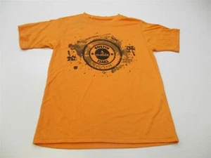 new LESLIE JORDAN Boy's Size XS Classic Loose Breathable Orange T-Shirt #TB987 - Picture 1 of 6