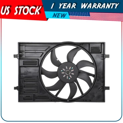Conjunto de ventilador de refrigeración del radiador del motor para VOLKSWAGEN GTI 2015 2016 2017 18 19 20 Foto 1 de 4