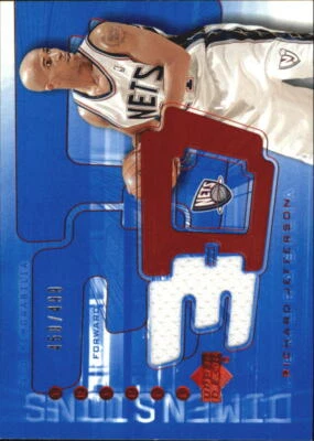 2003-04 UD Triple Dimensions 3-D Shooting Shirts Richard Jefferson/499 - NM-MT - Image 1 of 2