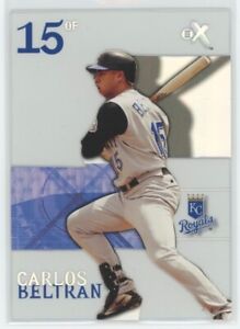 2003 Fleer E-X Carlos Beltran - #35 - Houston Astros, Kansas City Royals