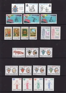 VATICAN CITY 1979 NH Complete Year Set Scott: 645-67 667 - Free USA Shipping   - Picture 1 of 1