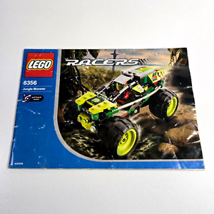 LEGO Racers 8356: Jungle Monster Instructions Only - Book Manual