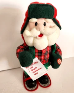 Animated Santa Claus Singing SHOUT Merry Christmas Dancing Vintage 2004 Avon - Picture 1 of 8
