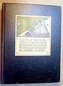 1933, TALES OF MYSTERY & IMAGINATION, Edgar Allan Poe, Illus. by Harry Clarke, - Picture 1 of 24