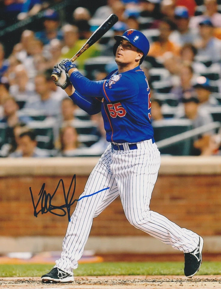 KELLY JOHNSON NEW YORK METS ACCIÓN FIRMADA 8x10 Foto 1 de 1