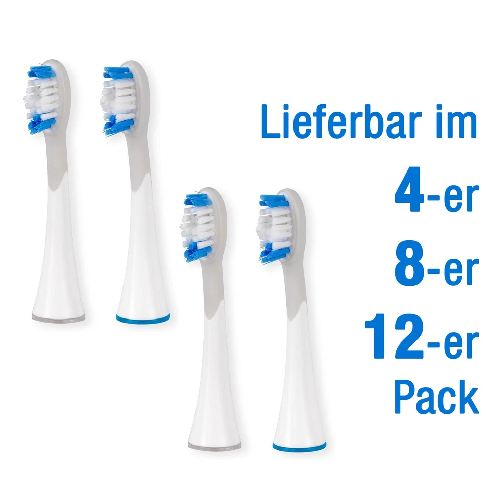 SILKN Silk'n SSR2PEUW001 Sonic Smile Refill Set Ersatzbürsten Ersatzköpfe Weiß