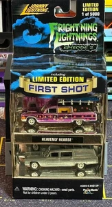 Johnny Lightning FRIGHTNING LIGHTNING First Shot HEAVENLY HEARSE Limited Edition - Picture 1 of 7