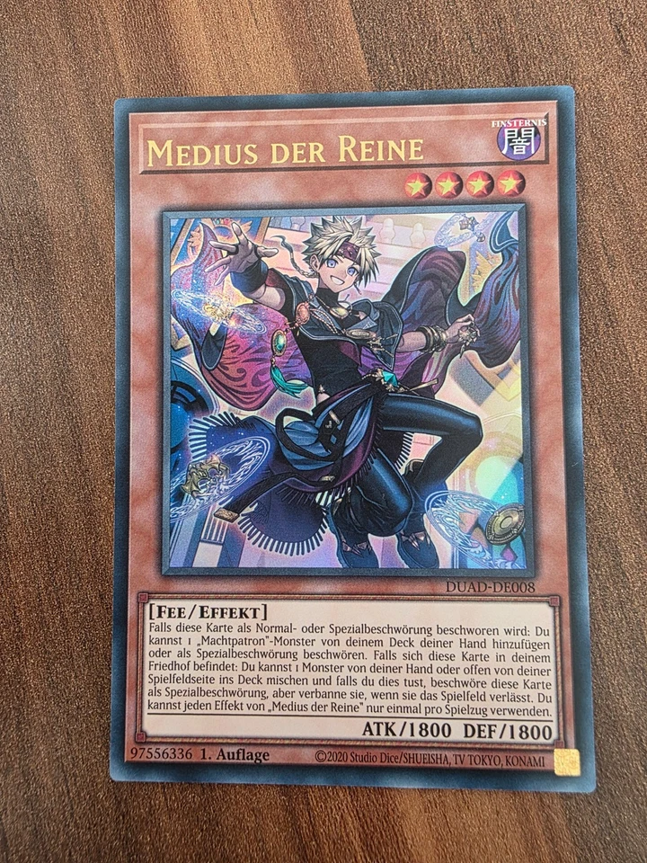 Yu-Gi-Oh! DUAD-DE008 Medius der Reine Ultra Rare NM 1st - Bild 1 von 1