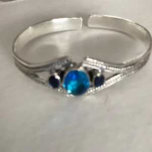 Tansinite And London Blue Topaz - Picture 1 of 3