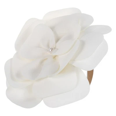  Sombrero Fascinador Flor Gigante Para Mujer - Diadema Floral Grande Para Boda Té Foto 1 de 4
