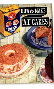 Vintage - How to Make "A1" Cakes by Globe "A1" Flour - 1939 - Picture 1 of 4