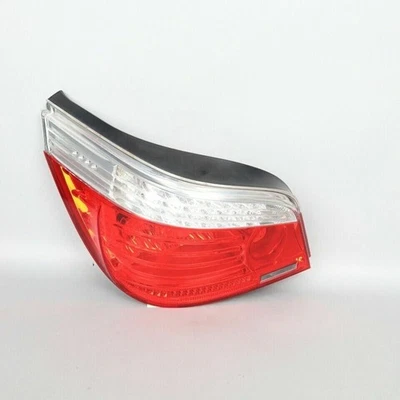 2008-2010 BMW 528i 535i 550i M5 Left Tail Light LCI 63217180515 OEM Used - Image 1 of 4