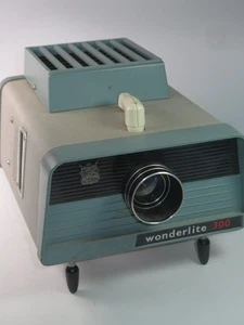 VINTAGE WONDERLITE 300 Slide Projector 35mm WORKING 1960s - Picture 1 of 8