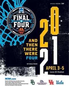 2021 Men's NCAA Final Four Game Official Program - Picture 1 of 1