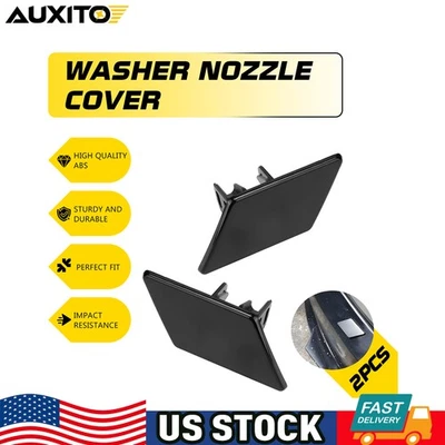 Cubiertas de boquilla de lavado de faros delanteros para BMW 325i 328i 335i 2006-2008 Foto 1 de 4