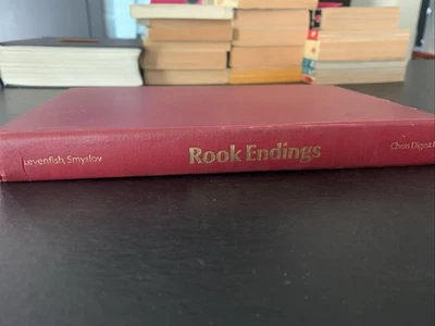 Rook Endings by Grigory Levenfish and Vasily Smyslov (1976, Hardcover) - Image 1 of 4