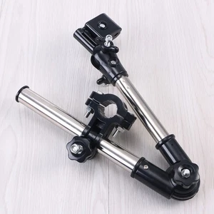 Umbrella Stand Bar Connector Attachment Holder Bicycle Bike Mount - Picture 1 of 11
