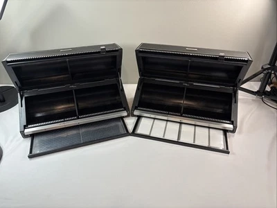 Estuche de almacenamiento Discgear Selector 120HD CD DVD BluRay negro imitación cuero usado en excelente estado 2 unidades Foto 1 de 4