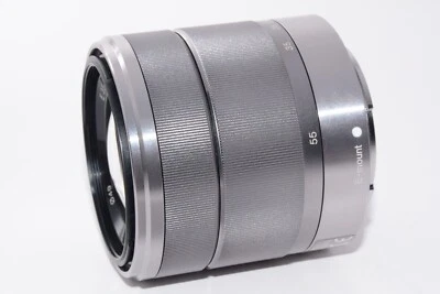 [Exc+5] Sony SEL1855 18-55mm f/3.5-5.6 E-Mount Lens Silver  From JAPAN #j8582 - image 1 of 4