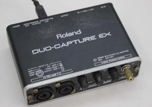 Roland UA-22 Duo-Capture EX Audio MIDI Interface 24Bit Digital JUNK From Japan - Picture 1 of 10