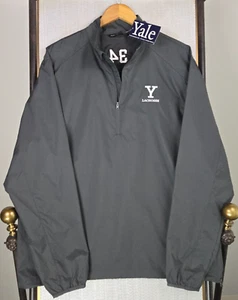 PORT AUTHORITY x YALE LACROSSE Team Issued 1/2 Zip Hardshell Windbreaker Sz XL - Picture 1 of 17