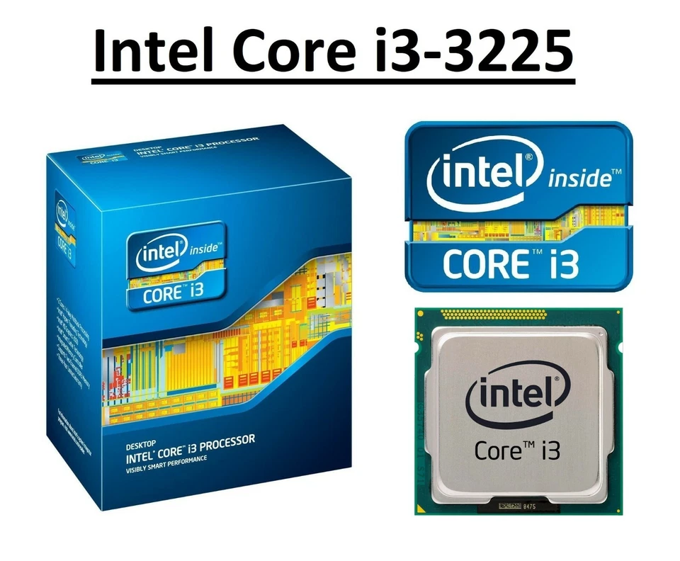 Intel Core i3-3225 SR0RF Dual Core Processor 3.3 GHz, Socket LGA1155, 55W CPU - Image 1 of 4