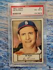 1952 Topps - Red Back #51 Jim Russell PSA 4 Brooklyn Dodgers 