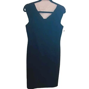 Jones New York Damen-Cocktailkleid schwarz Etui Größe 8 neu mit Etikett - Bild 1 von 5