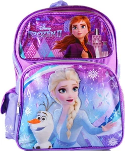 Large Backpack - Disney - Frozen 2 Elsa with Olaf 16" - Picture 1 of 3