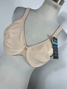 New Bali 44DD 44 DD Bra Beige Smoothing Underwire No Padding Full Coverage A1 - Picture 1 of 5