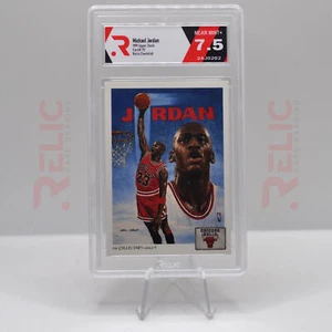 Michael Jordan 1991 Upper Deck #75 - Bulls Checklist - Picture 1 of 2