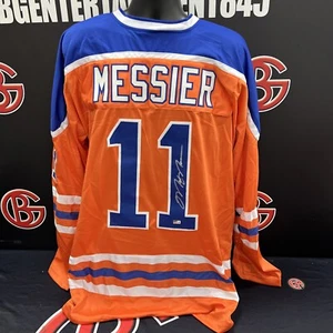 Mark Messier Edmonton Oilers Signed Jersey Autographed Steiner CX - Picture 1 of 3