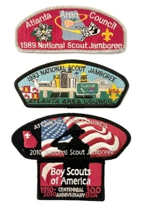 Boy Scout National Jamborees Atanta Area Council JCS 1989, 1993, 2010 - Picture 1 of 1