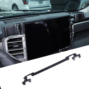 Black Dashboard Navigation screen phone bracket For Toyot Tundra Sequoia 2022-23 - Picture 1 of 9