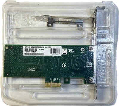 Intel (R) EXP19301CTBLK Gigabit CT Desktop Adapter - Image 1 of 4
