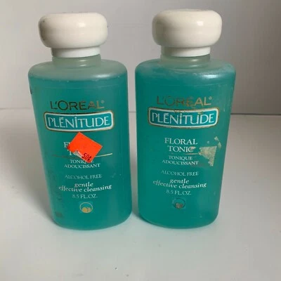 De Colección Loreal Plenitude Tónico Floral Lote de 2 Botellas de 8.5 OZ Tónico Sin Alcohol Foto 1 de 4